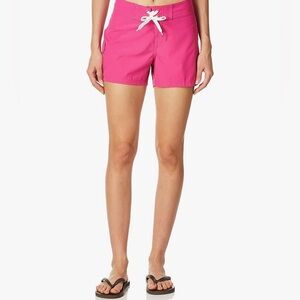Kanu Surf Women's Breeze Solid Stretch Boardshort. Pink. Size 12 Swim Shorts.